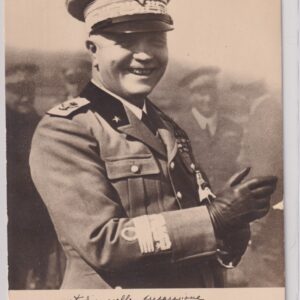 CARTOLINA COMMEMORATIVA PIETRO BADOGLIO