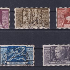 ITALIA REGNO 1935 BIMILLENARIO NASCITA AUGUSTO P.A. CERT. SOTTORIVA