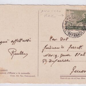 ITALIA BUSTA CON AFFRANCATURA DI PREGIO