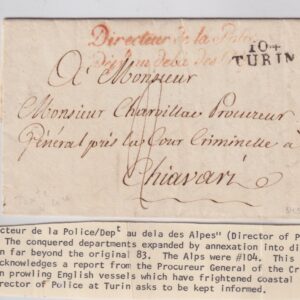 ITALIA BUSTA CON AFFRANCATURA DI PREGIO