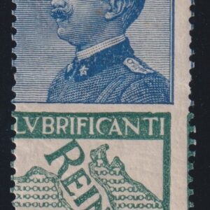 REGNO D'ITALIA 1924 REINACH PUBBLICITARIO CENT 25 MNH CERT. RAYBAUDI