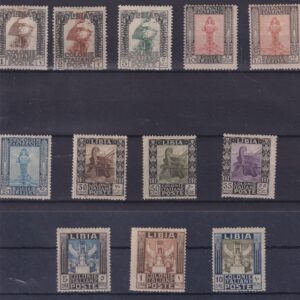 Colonie 1921 Libia Pittorica Dentell 13½ x 14 MNH CERT. SOTTORIVA