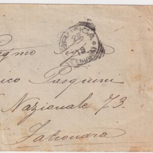 ITALIA REGNO BUSTA CON AFFRANCATURA