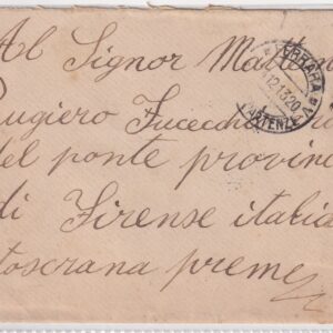 ITALIA REGNO BUSTA CON AFFRANCATURA