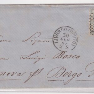 ITALIA BUSTA CON AFFRANCATURA