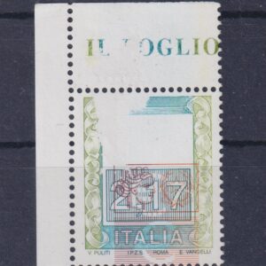 2002 ITALIA TURRITA "ALTI VALORI" MNH CERTIFICATO DIENA
