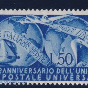 ITALIA REPUBBLICA 1949 ANNIVERSARIO dell'U.P.U. MNH