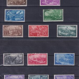 ITALIA REPUBBLICA 1948 RISORGIMENTO 13 VALORI MNH