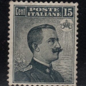 REGNO D'ITALIA MICHETTI N86 1909 MNH CERT DIENA