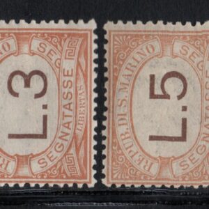 SAN MARINO SEGNATASSE 1925 MNH CERT DIENA