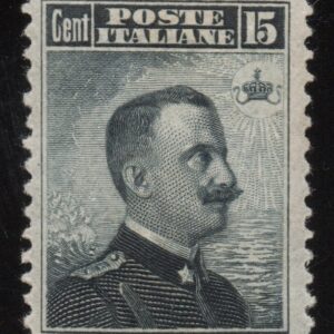 REGNO D'ITALIA MICHETTI 1906 MNH CERT DIENA