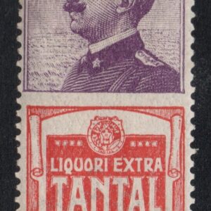 REGNO D'ITALIA PUBBLICITARIO TANTAL 1924 MNH CERT DIENA