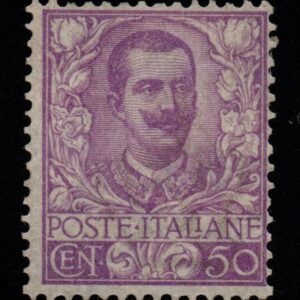 REGNO D'ITALIA - FLOREALE - 1901 - MNH - cert. Cilio