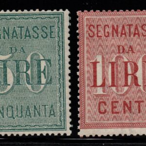 REGNO D'ITALIA - SEGNATASSE - 1884 - MNH - cert. Colla
