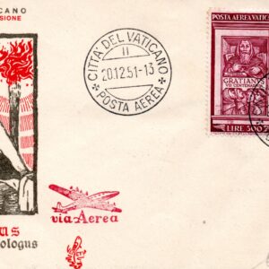 LETTERA - GRAZIANO 2 VALORI SU FDC VENEZIA - ANNULLATO