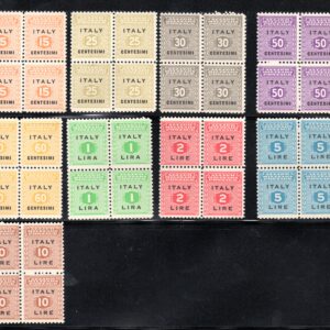 REGNO D'ITALIA - OCCUPAZIONE ANGLOAMERICANA - MNH