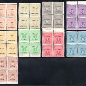 REGNO D'ITALIA - OCCUPAZIONE ANGLOAMERICANA - MNH