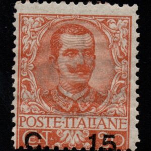 REGNO D'ITALIA - FLOREALE SOVR. - 1905 - MH
