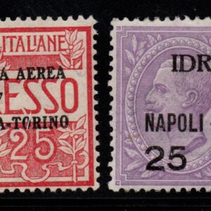 REGNO D'ITALIA - POSTA AEREA - 1917 - MNH - cert. Diena