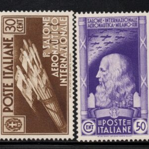 REGNO D'ITALIA - I SALONE AREONAUTICO - 1800 - MNH - cert. Cilio