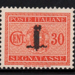 REGNO D'ITALIA - SEGNATASSE FASCETTO - 1943 - MNH