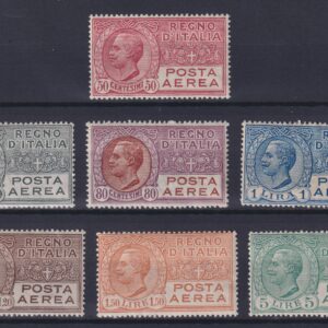 REGNO D'ITALIA 1926-29 P.A. "Effigie V. Emanuele III" M.N.H. CERT. CILIO