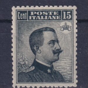 REGNO D'ITALIA 1909 MICHETTI PICCOLO M.N.H. CERT. COLLA