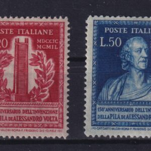 ITALIA 1949 "PILA" 2 VALORI M.N.H.