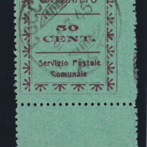 ITALIA 1944 COCCONATO 50C. CERT. RAYBAUDI