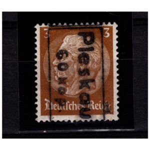 Germania Pleskau occupazione della Russia Rarissimo cert. Sottoriva