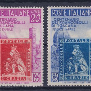 ITALIA 1951 TASCANA M.N.H.