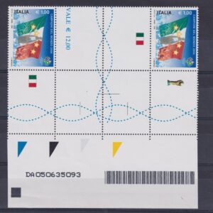 ITALIA 2006 MONDIALI DI CALCIO MNH VARIETÀ CERT. FERRARIO