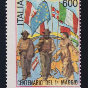 REPUBBLICA 1990 CENTENARIO 1° MAGGIO VARIETÀ