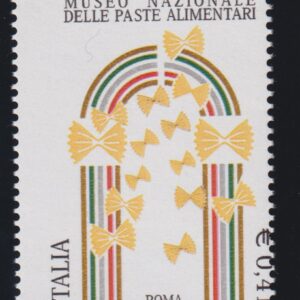 ITALIA 2003 MUSEO NAZ. DELLE PASTE ALIMENTARI MNH VARIETÀ CERT. FERRARIO