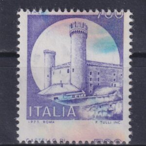 ITALIA 1980 700L. CASTELLO DI IVREA VARIETÀ CERT. RAYBAUDI
