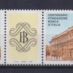 ITALIA 1993 750L. BANCA D'ITALIA MNH VARIETÀ CERT. FERRARIO