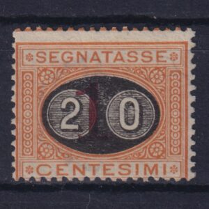 REGNO D'ITALIA 1890-91 MASCHERINE M.N.H. CERT. DIENA