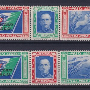 REGNO D'ITALIA 1933 I-CALO M.N.H. CERT. DIENA