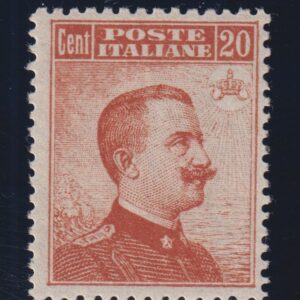 REGNO D'ITALIA 1916 MICHETTI SENZA FILIGRANA M.N.H. CERT. CILIO
