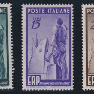 REPUBBLICA IT. 1949 ERP M.N.H.